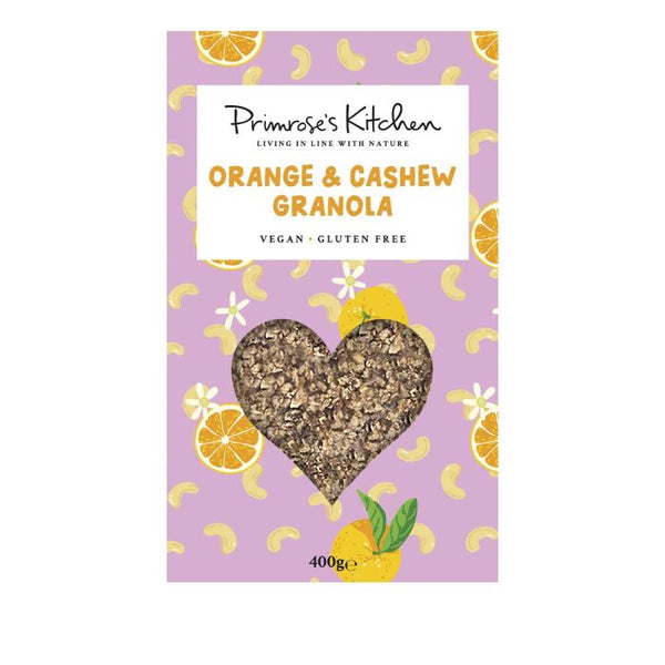 Primrose's Kitchen Orange & Cashew Granola 400g
