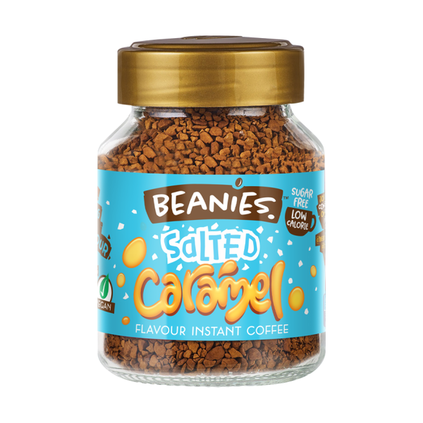 Beanies Salted Caramel Flavour Coffee 50g