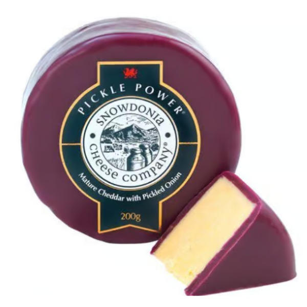 Snowdonia Pickle Power Cheese Truckle 200g