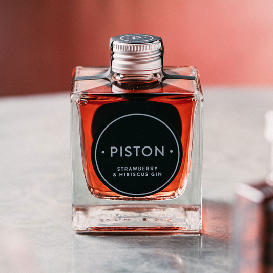Piston Strawberry & Hibiscus Gin 20cl