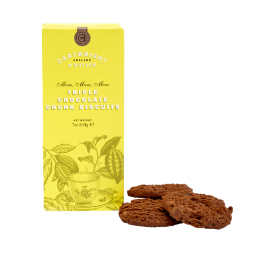 Cartwright & Butler Triple Chocolate Chunk Biscuits 200g