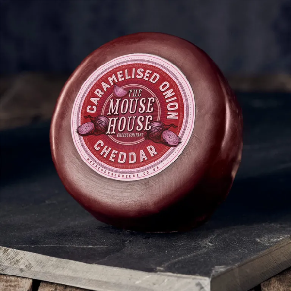 The Mouse House Caramelised Onion Cheese Truckle 200g