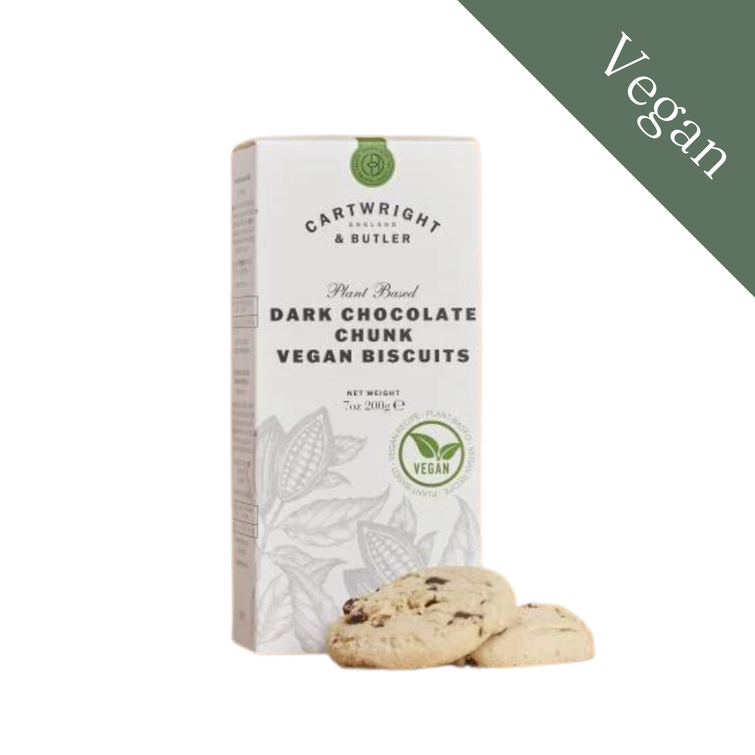 Cartwright & Butler Vegan Dark Chocolate Chunk Biscuits 200g