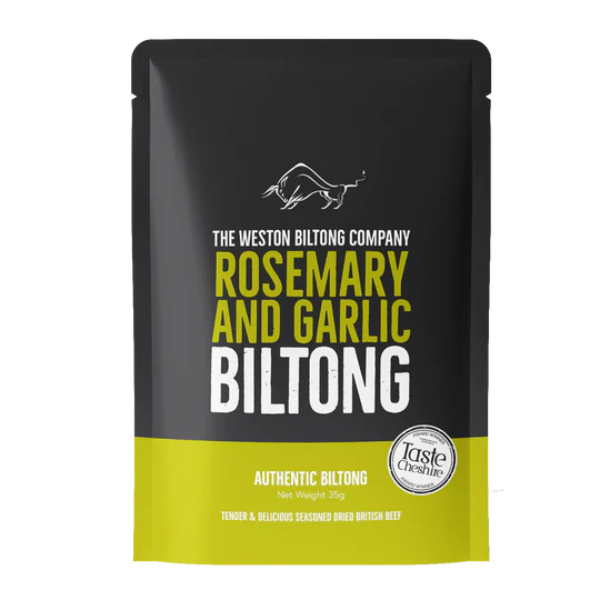 The Weston Biltong Company Rosemary & Garlic Beef Biltong 35g