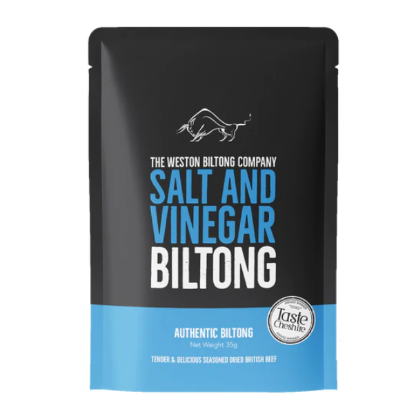 The Weston Biltong Company Salt & Vinegar Beef Biltong 35g
