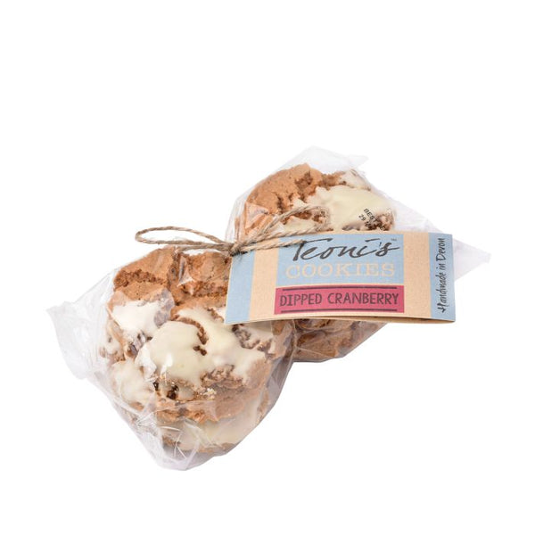 Teonis White Chocolate Dipped Cranberry Cookies 307g
