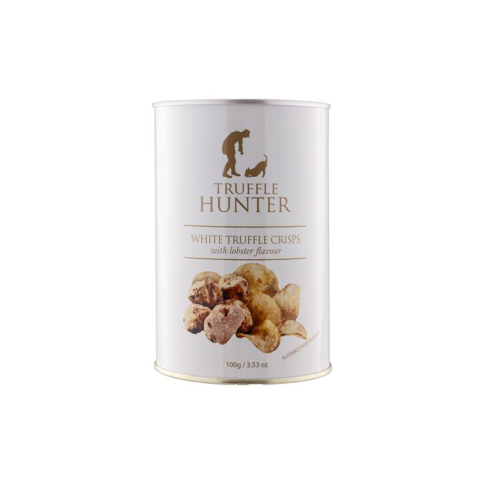 Truffle Hunter White Truffle and Lobster Crisps in Tin 100g