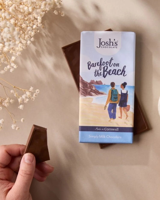 Josh's - Barefoot on the Beach; Simply Milk Chocolate 90g