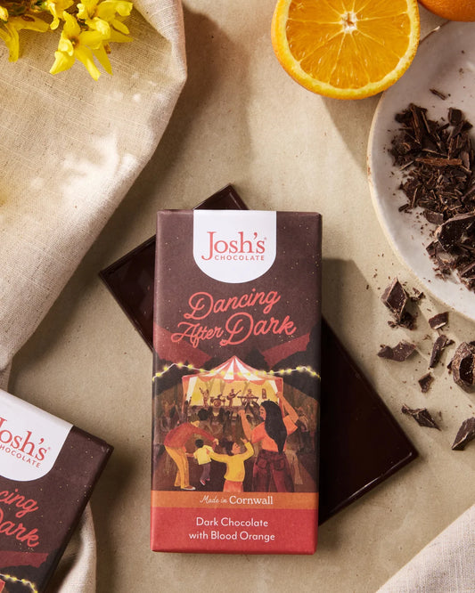 Josh's - Dancing After Dark; Dark Choc with Blood Orange 90g