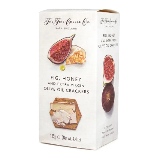 The Fine Cheese Co. Fig & Extra Virgin Olive Oil Crackers 125g
