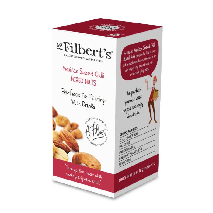 Mr Filbert's Mexican Sweet Chilli Mixed Nuts 35g