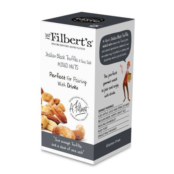 Mr Filberts Italian Black Truffle & Sea Salt Mixed Nuts 35g