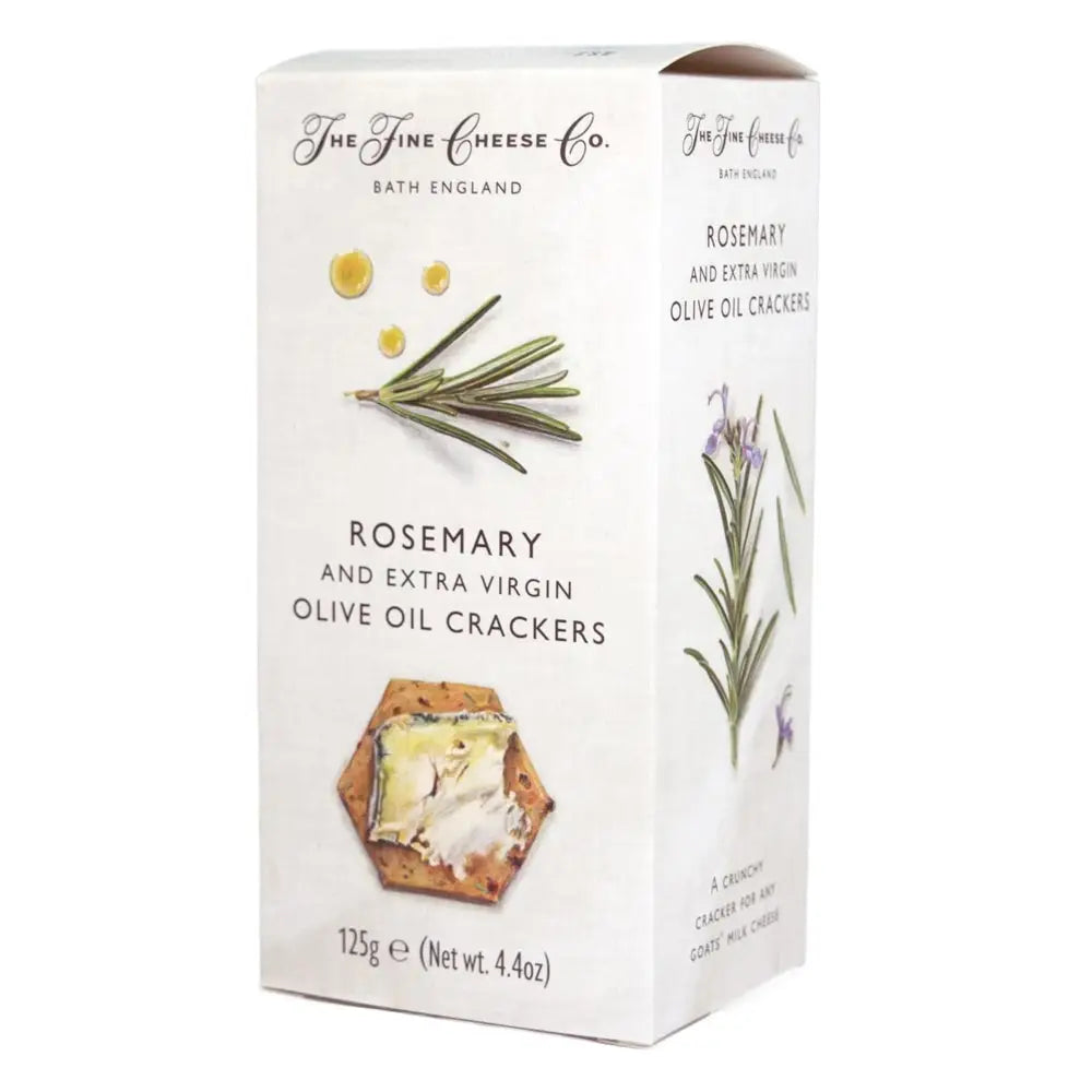 The Fine Cheese Co. Rosemary & Extra Virgin Olive Oil Crackers 125g
