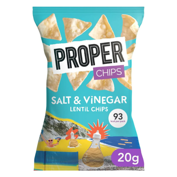 Proper Chips Salt & Vinegar 85g