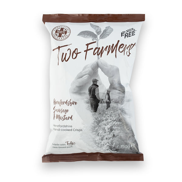 Two Farmers Sausage & Mustard Crisps 150g